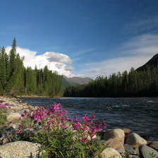 Схема вышивки «лето на урале»