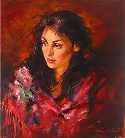 №22179 - девушка, атрошенко - оригинал