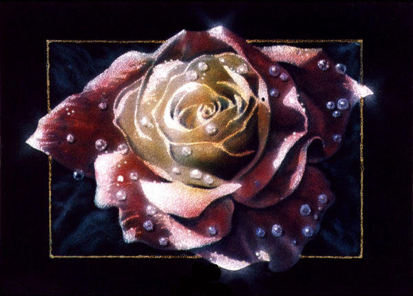 №22383 - картина, цветы, живопись, природа, искусство - оригинал