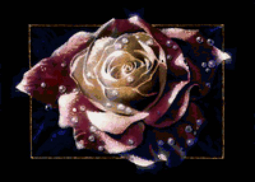 №22383 - природа, цветы, живопись, искусство, картина - предпросмотр