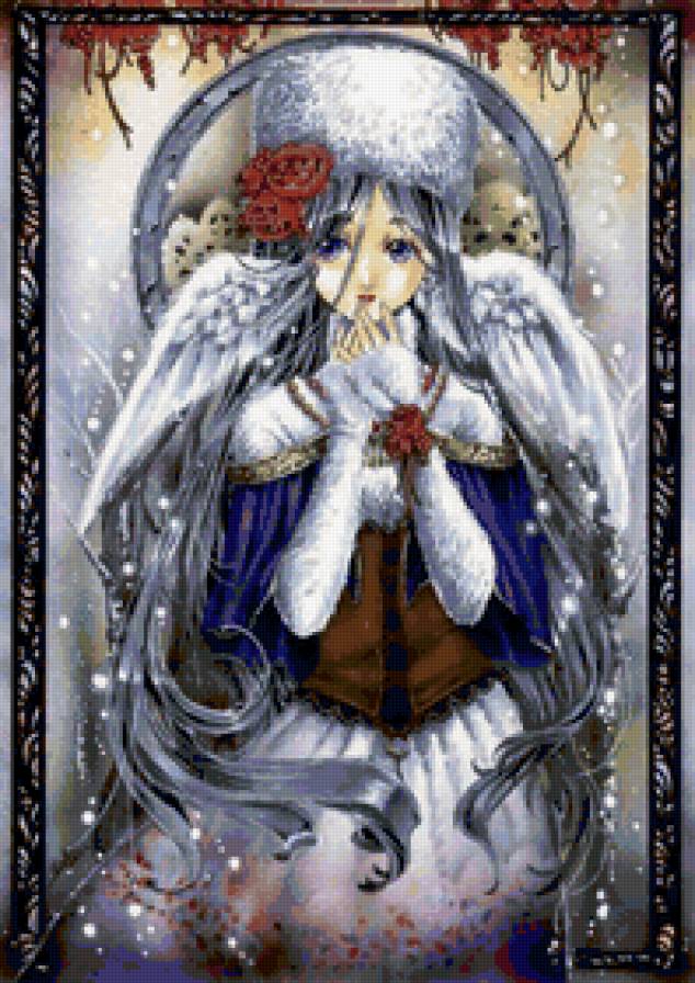 Принцесса анимэ - девушка, принцесса, девочка, ангел, анимэ - предпросмотр