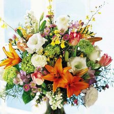 Схема вышивки «букет»