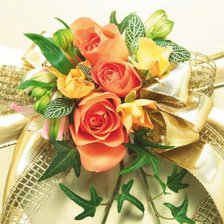 Схема вышивки «цветы»