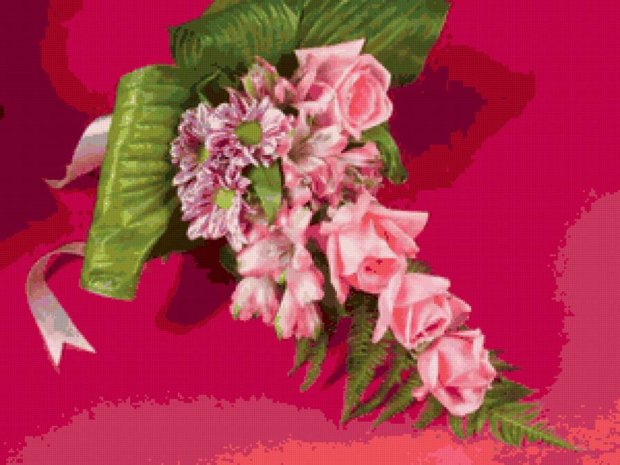 розы - цветы, природа, розы, букет - предпросмотр