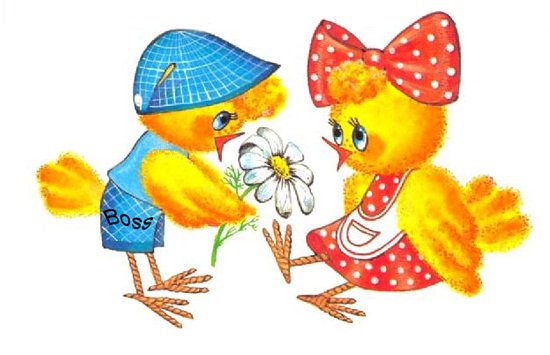 Ретро-открытки - открытка, животные, мультяшки - оригинал