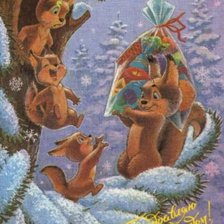 Схема вышивки «новый год»