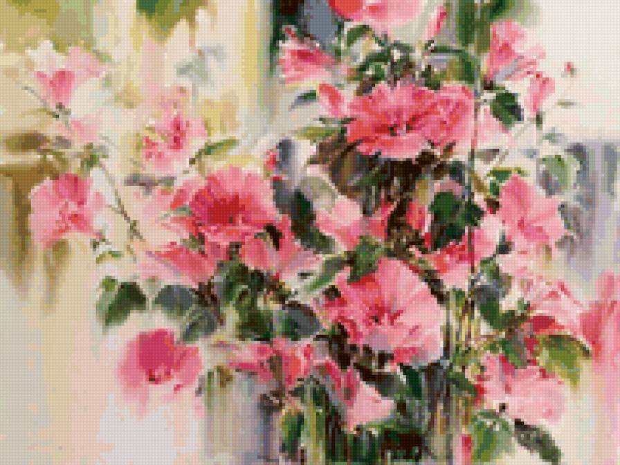 букет - картина, букет, цветы - предпросмотр