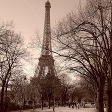 Схема вышивки «Париж»