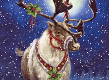 Схема вышивки «новый год»