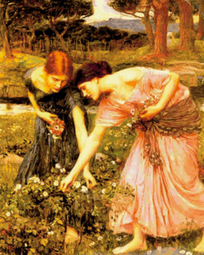 №23057 - картины, джон уильям уотерхаус, художник - предпросмотр