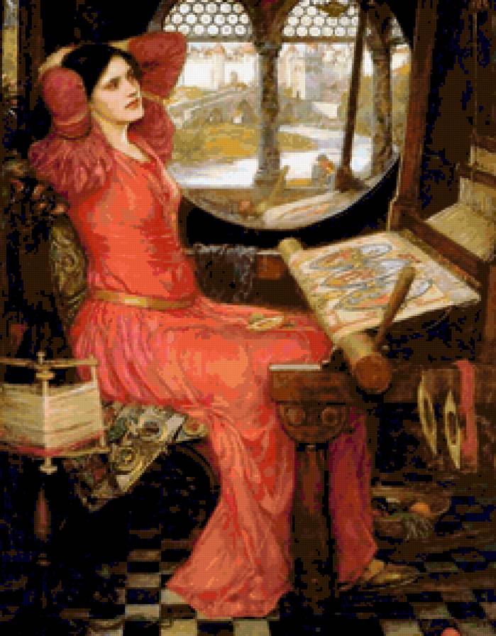 №23087 - картины, художник, джон уильям уотерхаус - предпросмотр