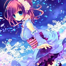 Схема вышивки «Аниме»