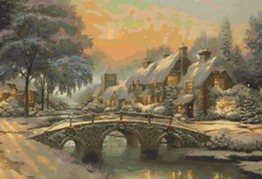 Деревня - деревня, зима - предпросмотр