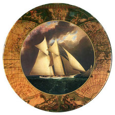 Схема вышивки «Парусник»