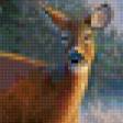 Предпросмотр схемы вышивки «Олени» (№23328)