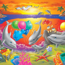 Схема вышивки «подводный мир»