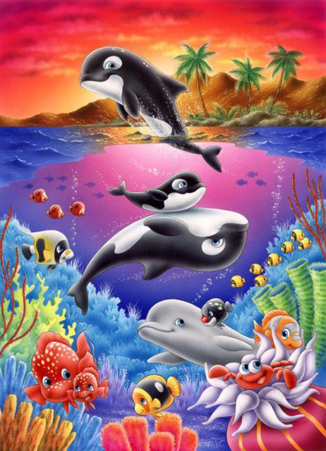 подводный мир - оригинал