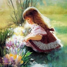 Схема вышивки «Малышка»