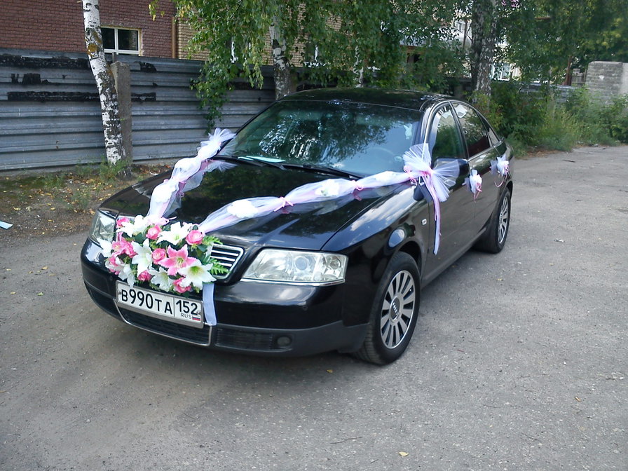 Свадебный кортеж - машины - оригинал