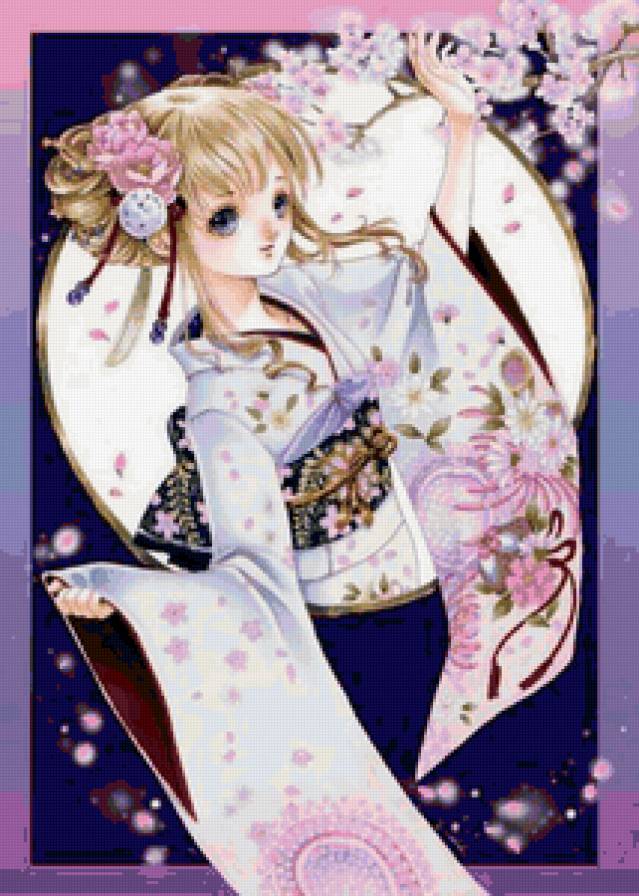 Принцесса анимэ - девочка, принцесса, девушка, анимэ - предпросмотр