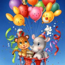 Схема вышивки «веселые картинки»