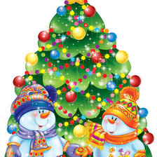 Схема вышивки «новый год»