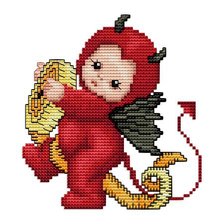 Схема вышивки «Чертенок4»