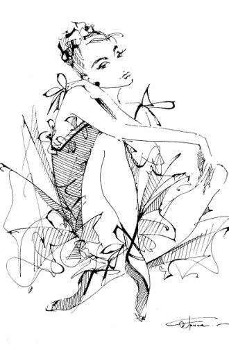 балерина - балет, девушка - оригинал