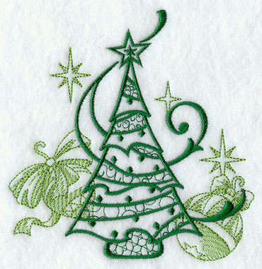 Елочка - новый год - оригинал