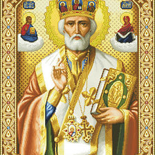 Схема вышивки «Николай Чудотворец»