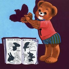 Схема вышивки «мишки»