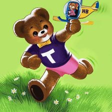 Схема вышивки «мишки»