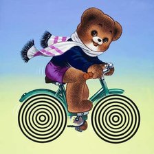 Схема вышивки «мишки»