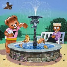 Схема вышивки «мишки»