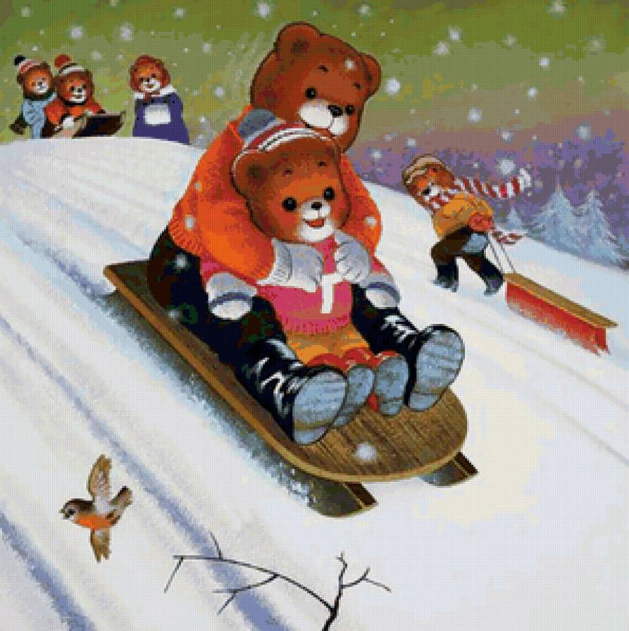 мишки - предпросмотр