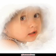 Схема вышивки «малыш»