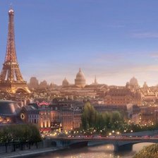 Схема вышивки «Париж»