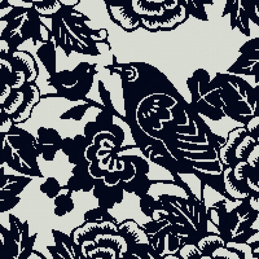 черно - белая подушечка - предпросмотр