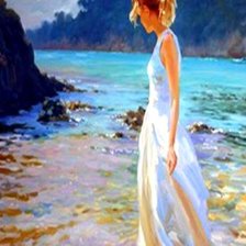 Схема вышивки «На берегу»