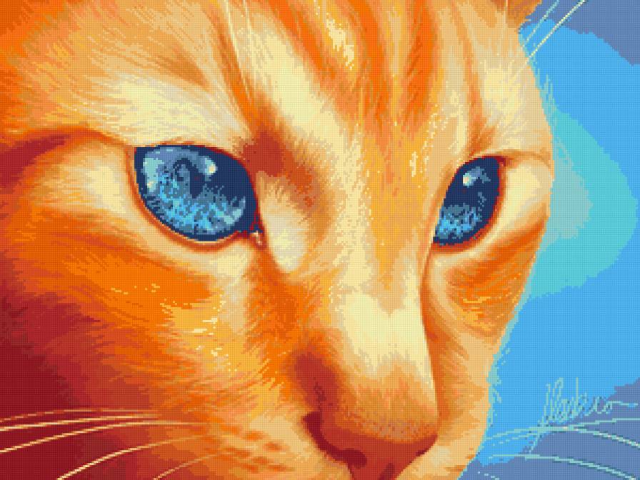 взгляд - кот, кошки, cat, коты - предпросмотр