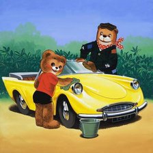 Схема вышивки «мишки»