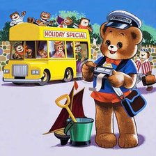 Схема вышивки «мишки»