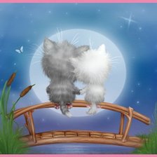 Схема вышивки «funny cats 13»