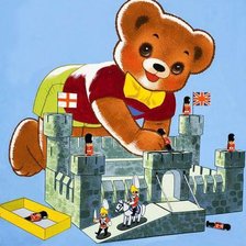 Схема вышивки «мишки»