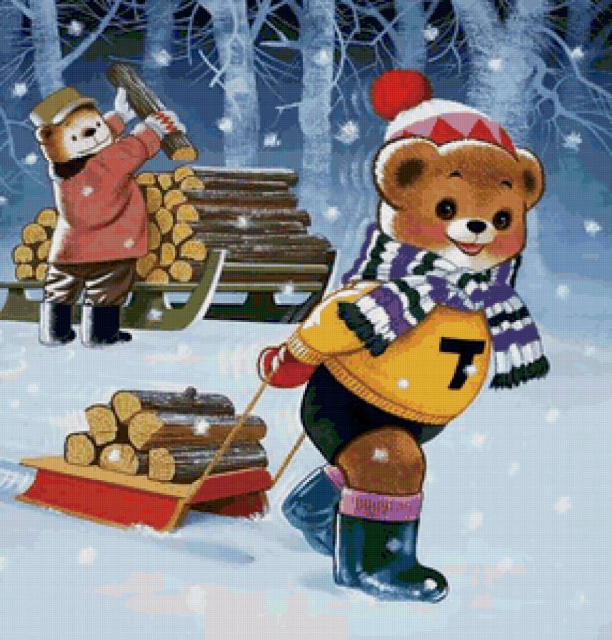 мишки - предпросмотр