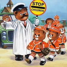 Схема вышивки «мишки»