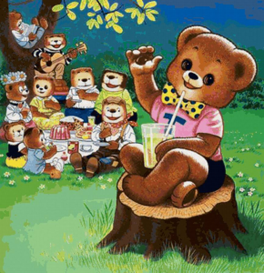 мишки - предпросмотр