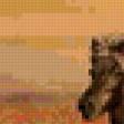 Предпросмотр схемы вышивки «кони» (№26154)
