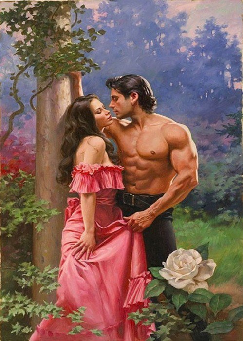 граф и графиня милуются - пары - оригинал