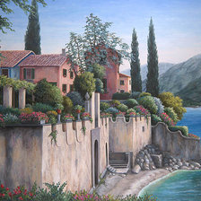 Схема вышивки «Прованс»